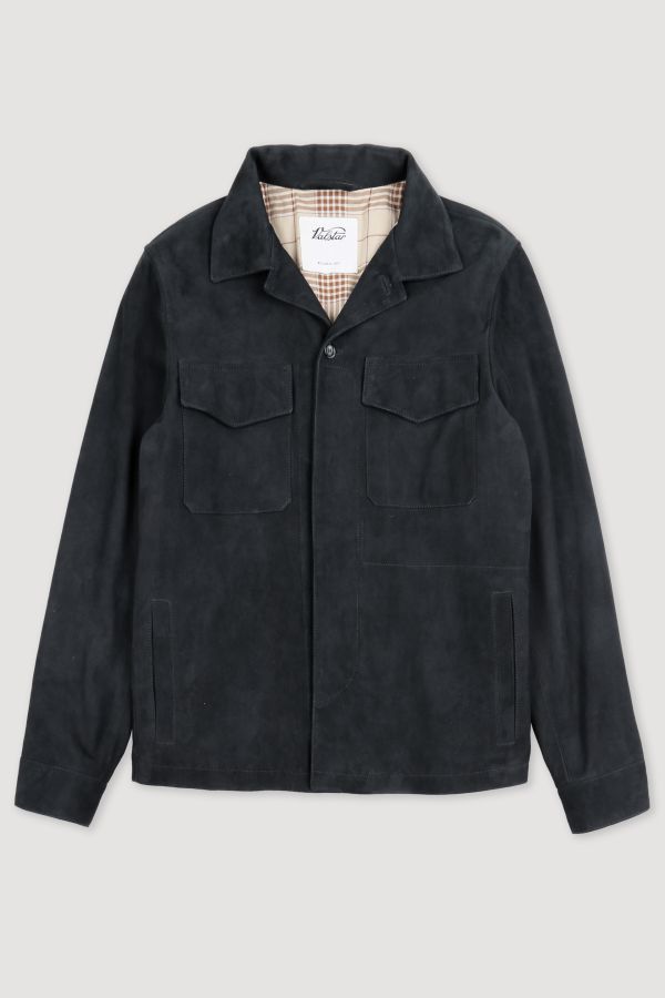 Suede Overshirt