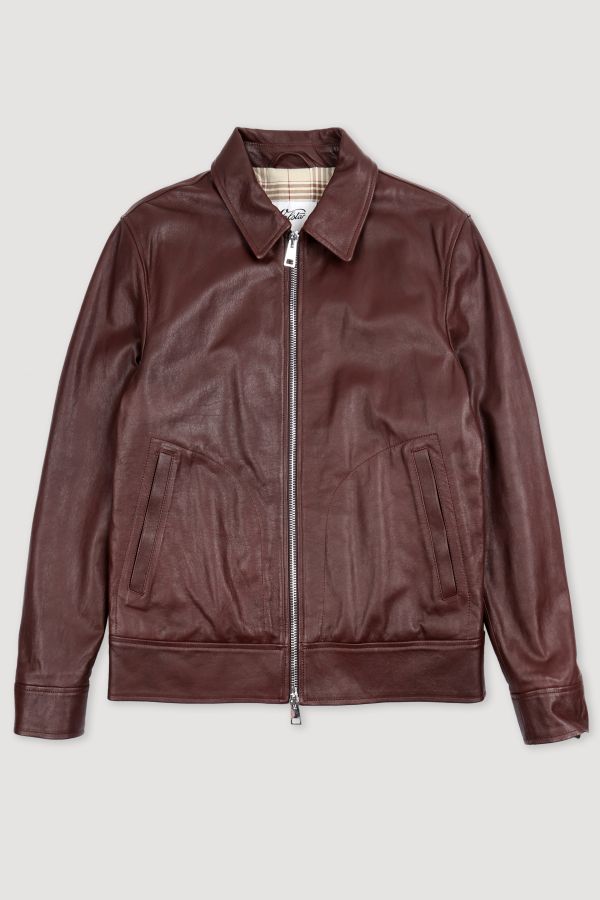 Nappa Zip Jacket