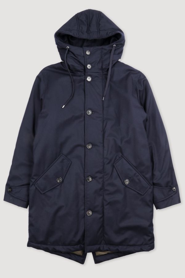 Technical Wool Parka Jacket