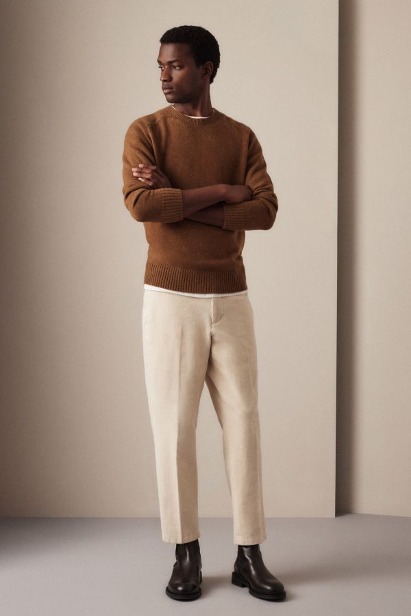 CASHMERE, CREWNECK SWEATER