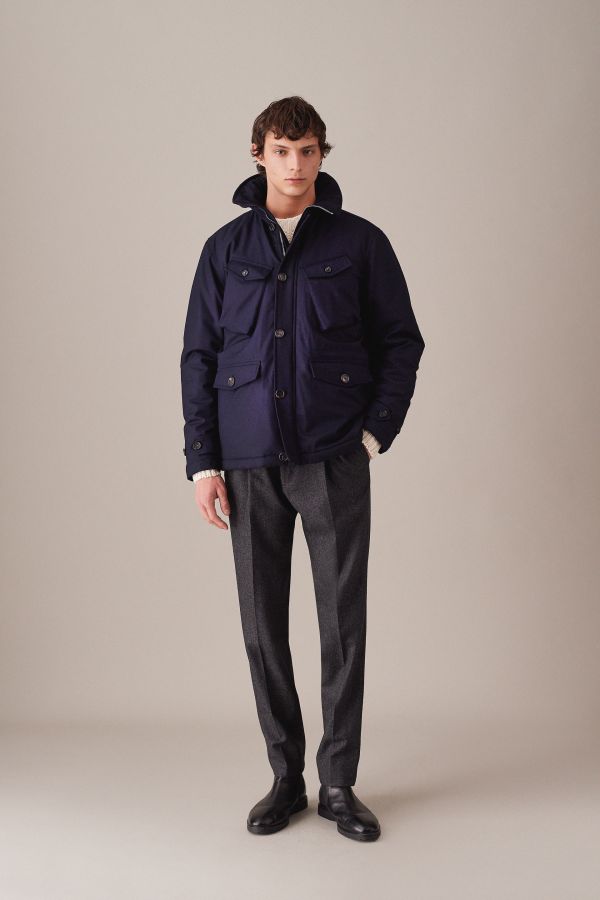 Technical Wool Field Jacket