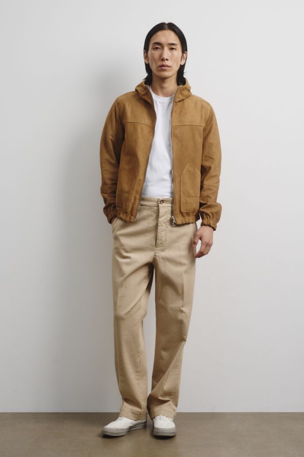 Reversible hooded jacket