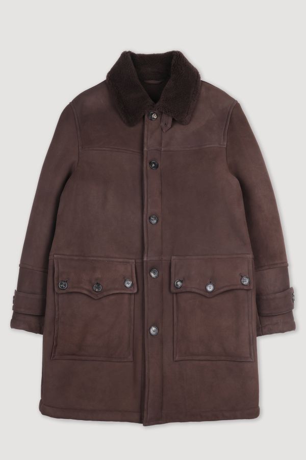 Shearling coat