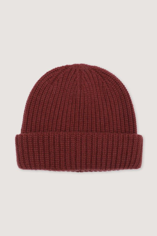 Ribbed beanie
