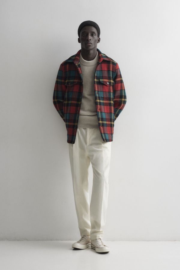 Checked Overshirt