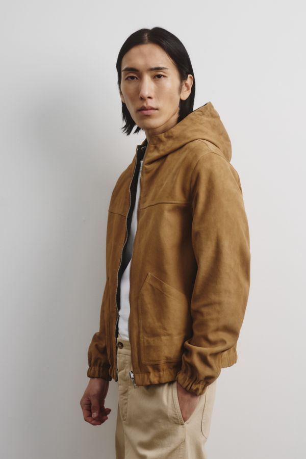Reversible hooded jacket