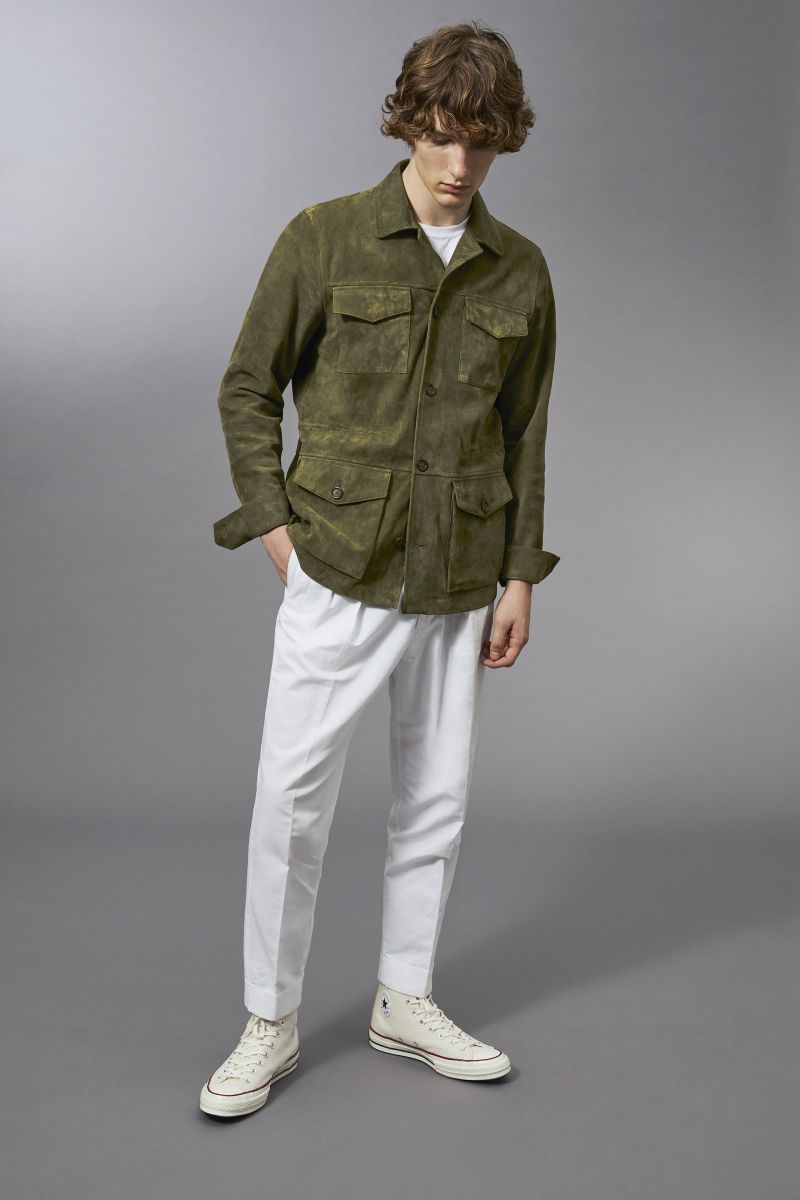 Mens designer field jacket outlet