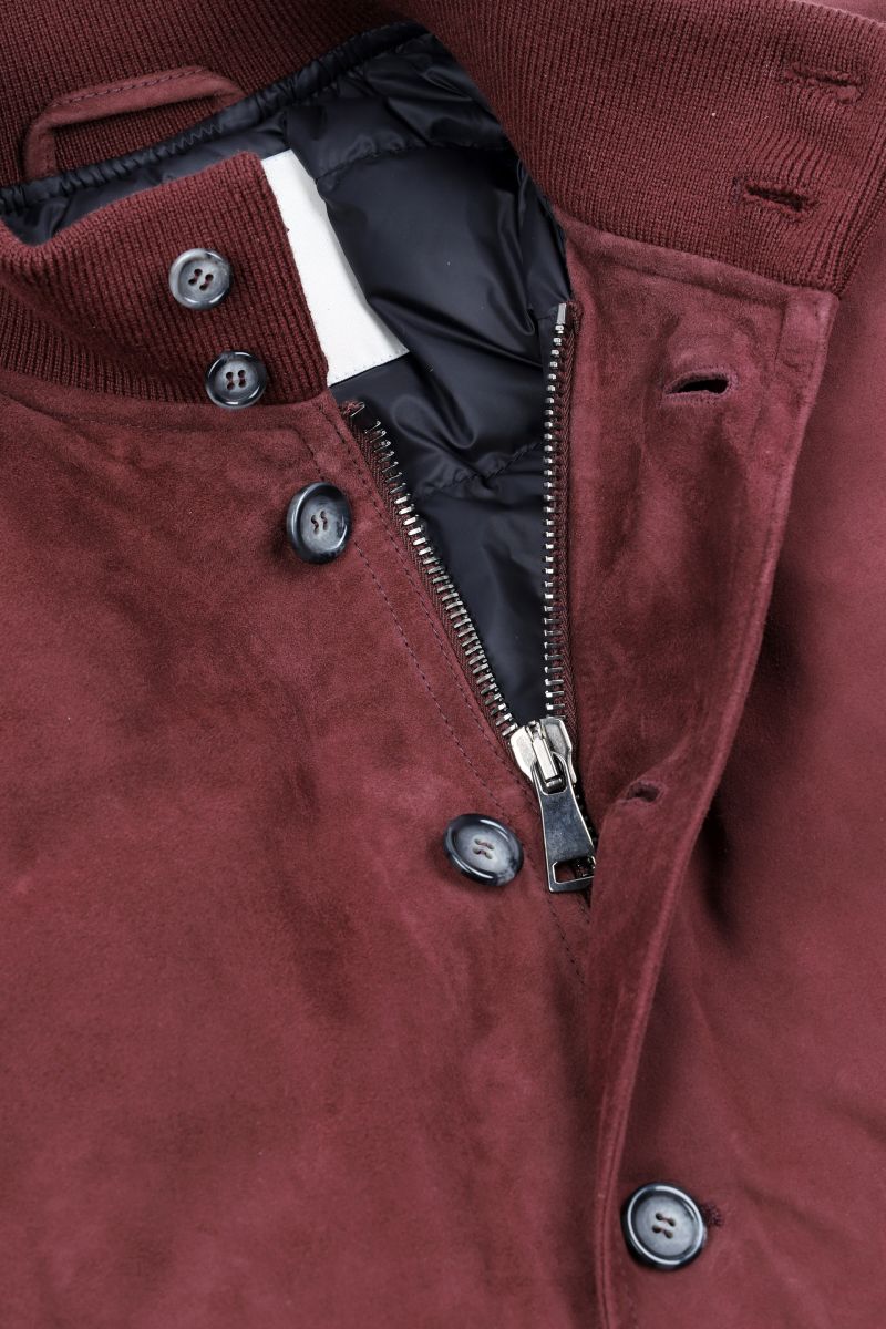 Reiss espresso suede jacket hotsell