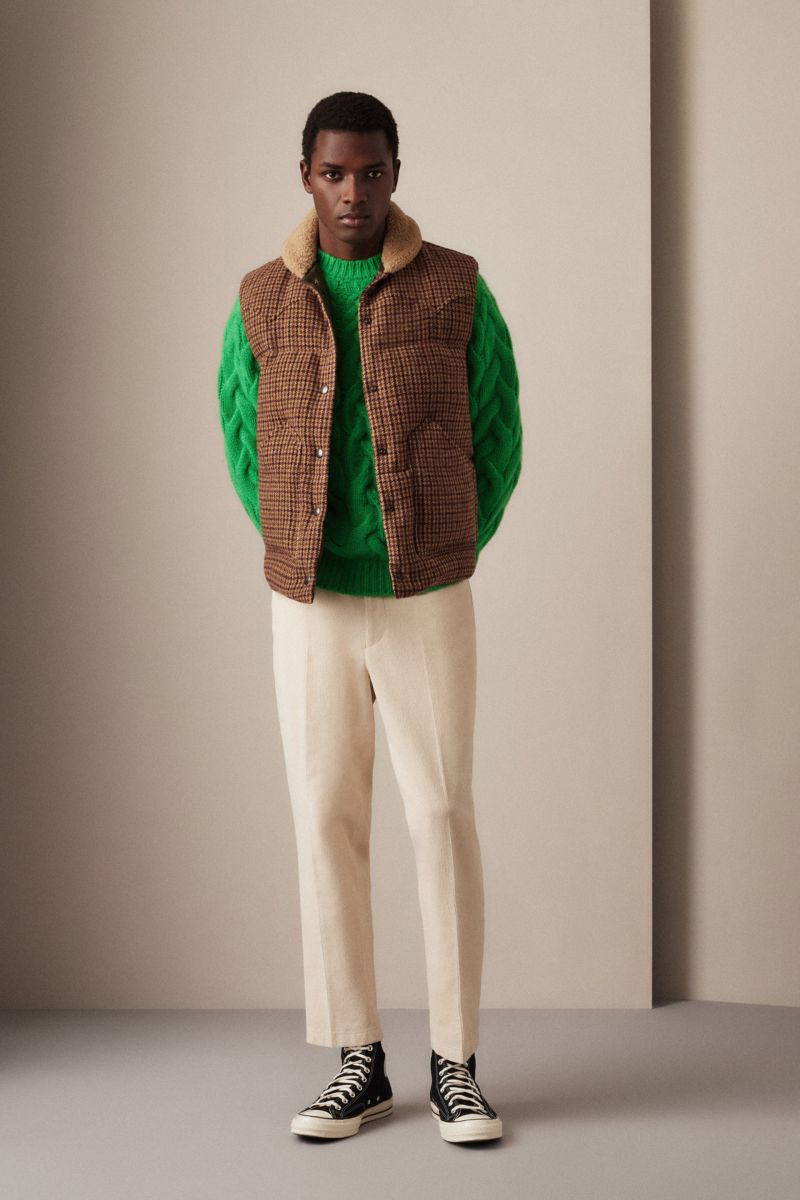 Wool puffer vest new arrivals