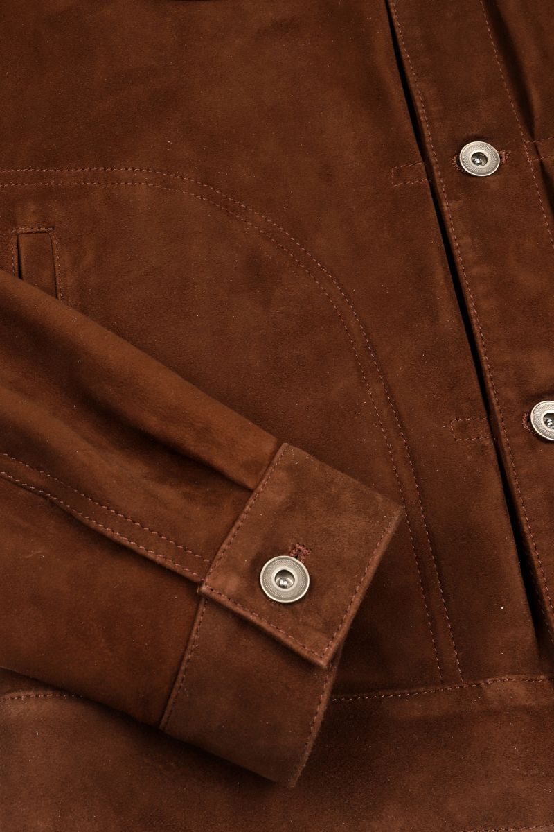 Suede Trucker Jacket