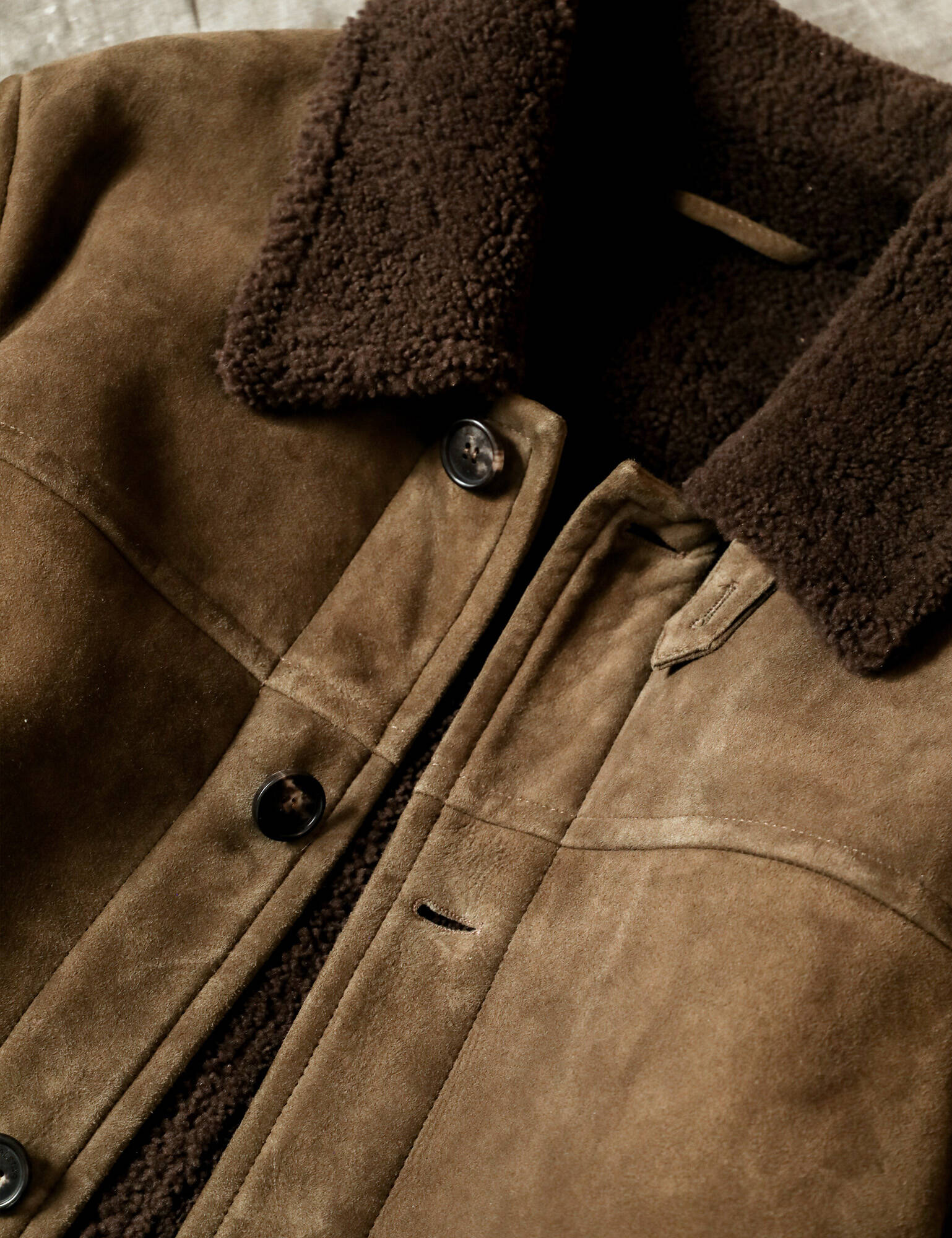 Men’s designer SHEARLING